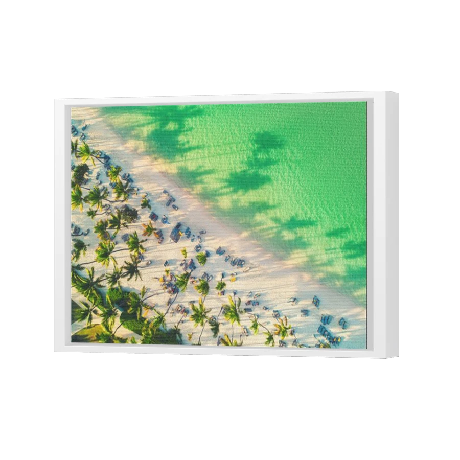 Thumbnail for Canvas - White Floating Frame