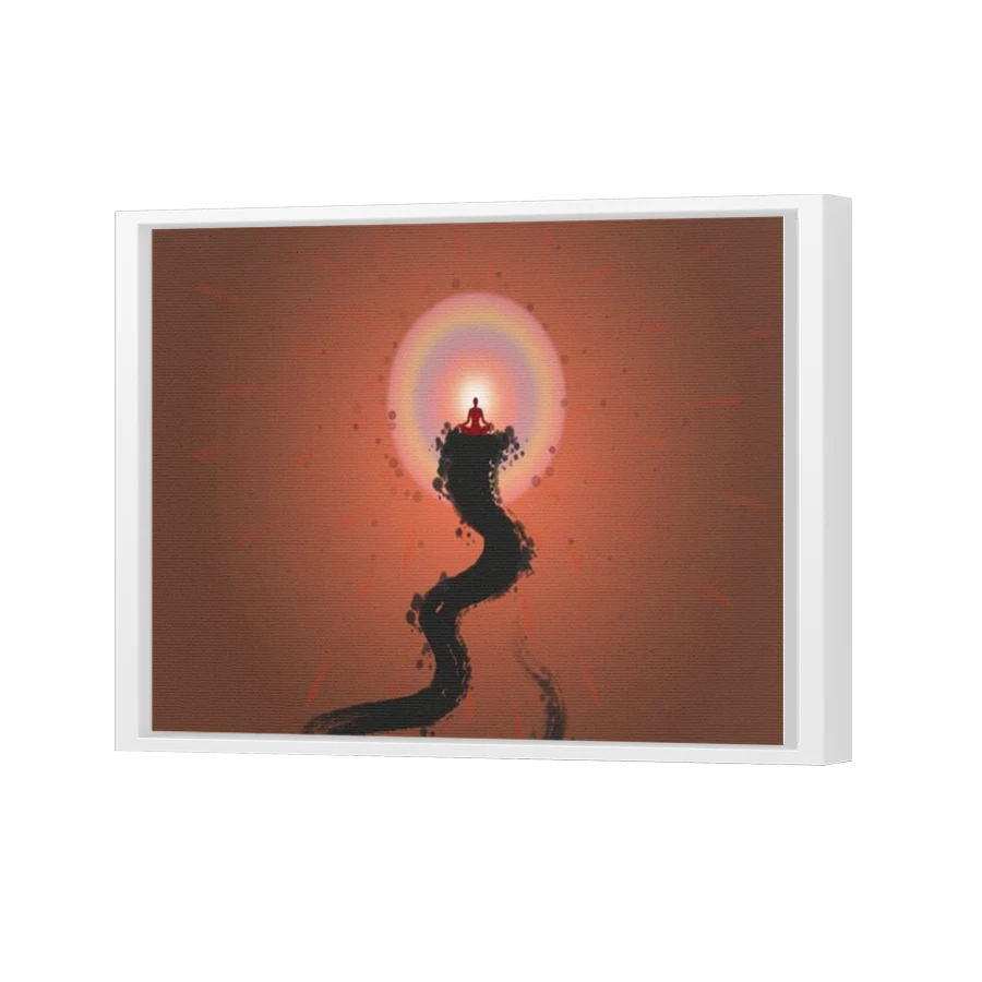 Thumbnail for Canvas - White Floating Frame