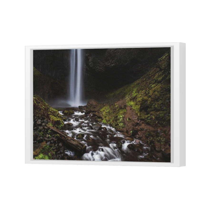 Thumbnail for Canvas - White Floating Frame