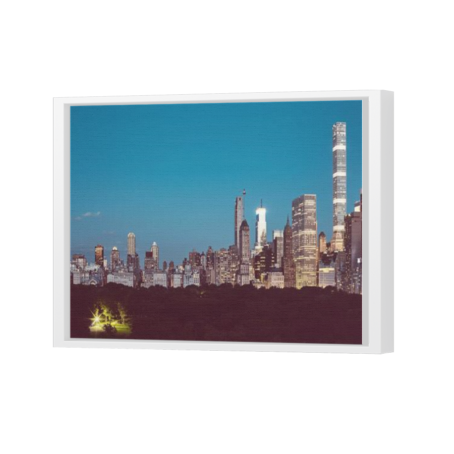 Thumbnail for Canvas - White Floating Frame