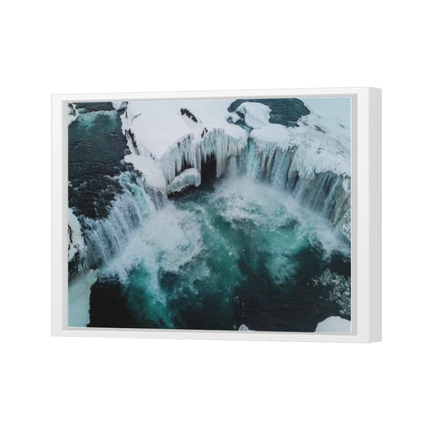 Thumbnail for Canvas - White Floating Frame