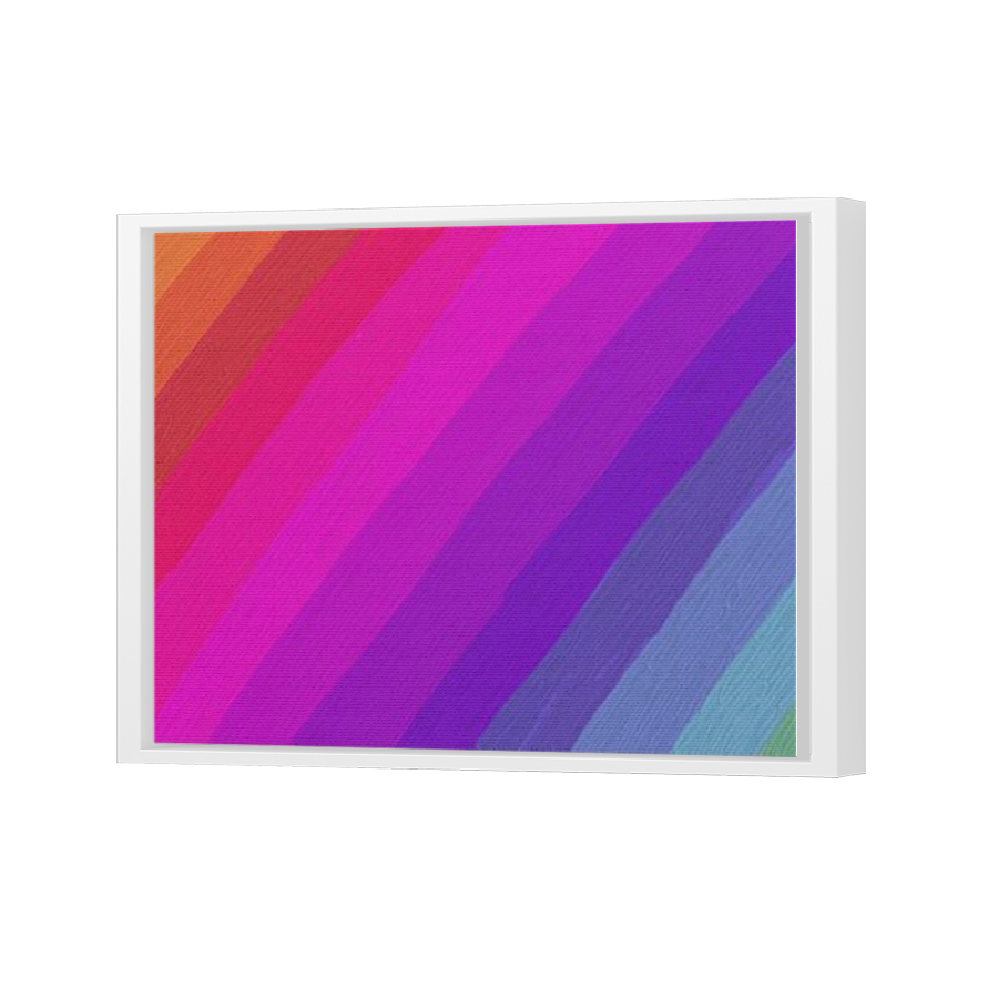 Thumbnail for Canvas - White Floating Frame