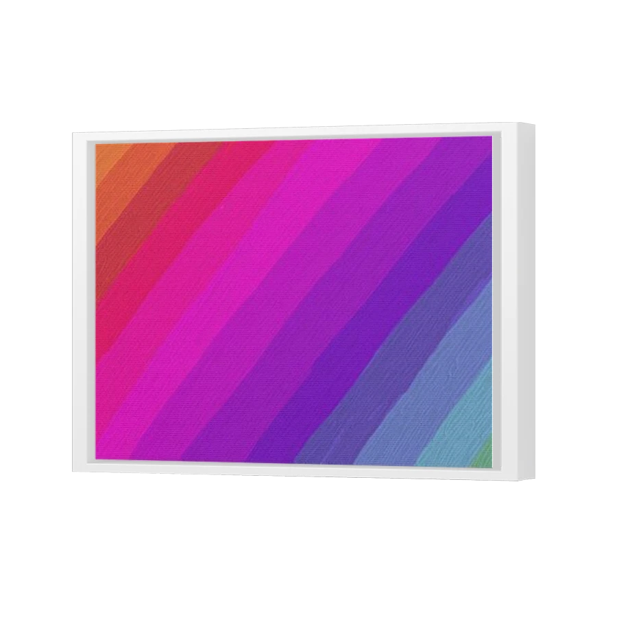 Thumbnail for Canvas - White Floating Frame