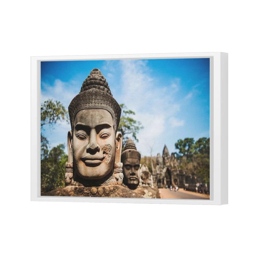 Thumbnail for Canvas - White Floating Frame