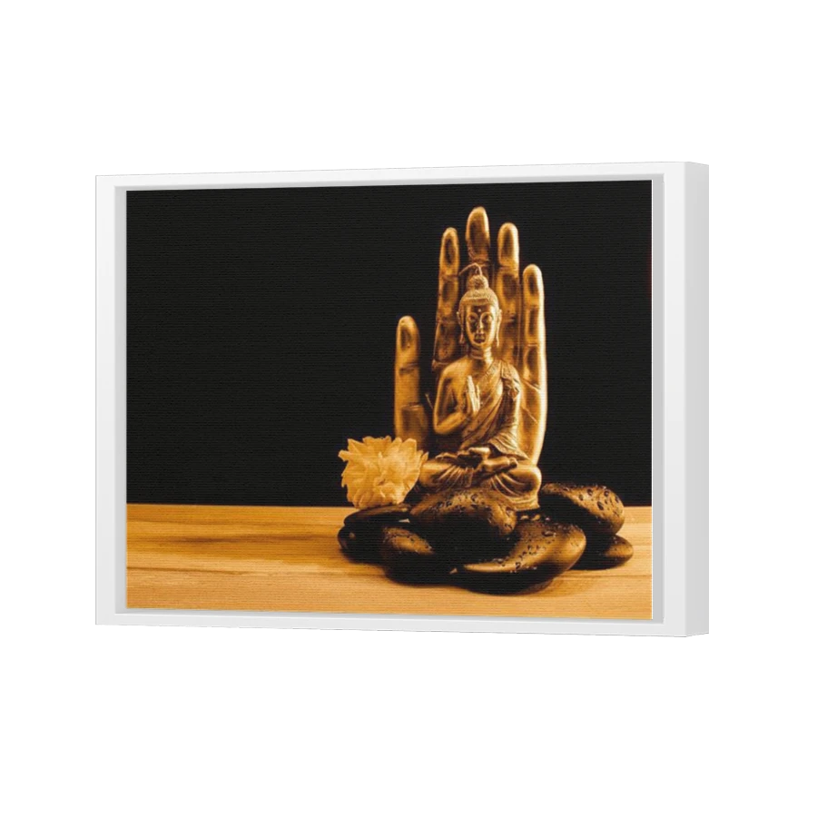 Thumbnail for Canvas - White Floating Frame