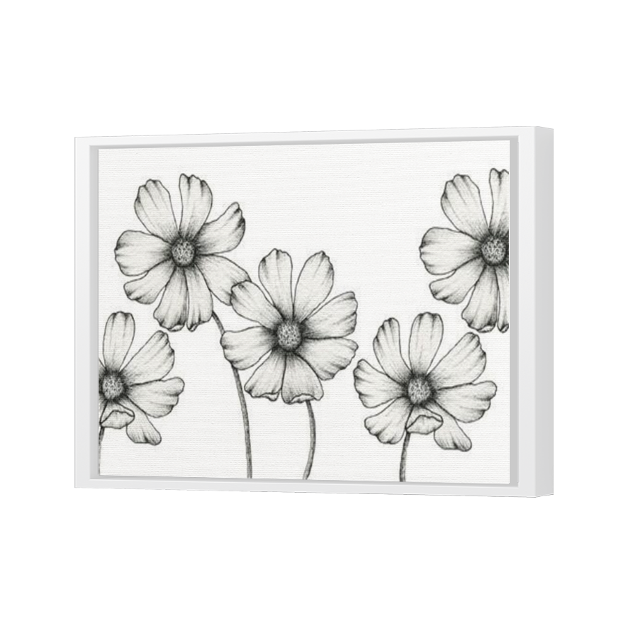 Thumbnail for Canvas - White Floating Frame
