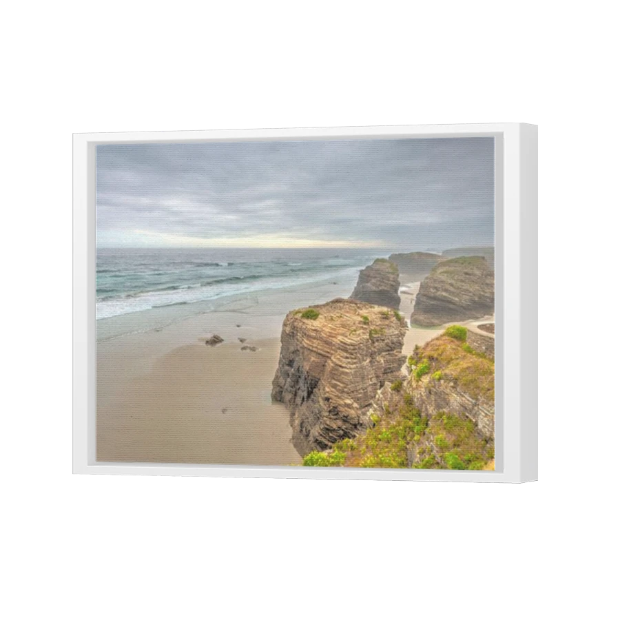 Thumbnail for Canvas - White Floating Frame
