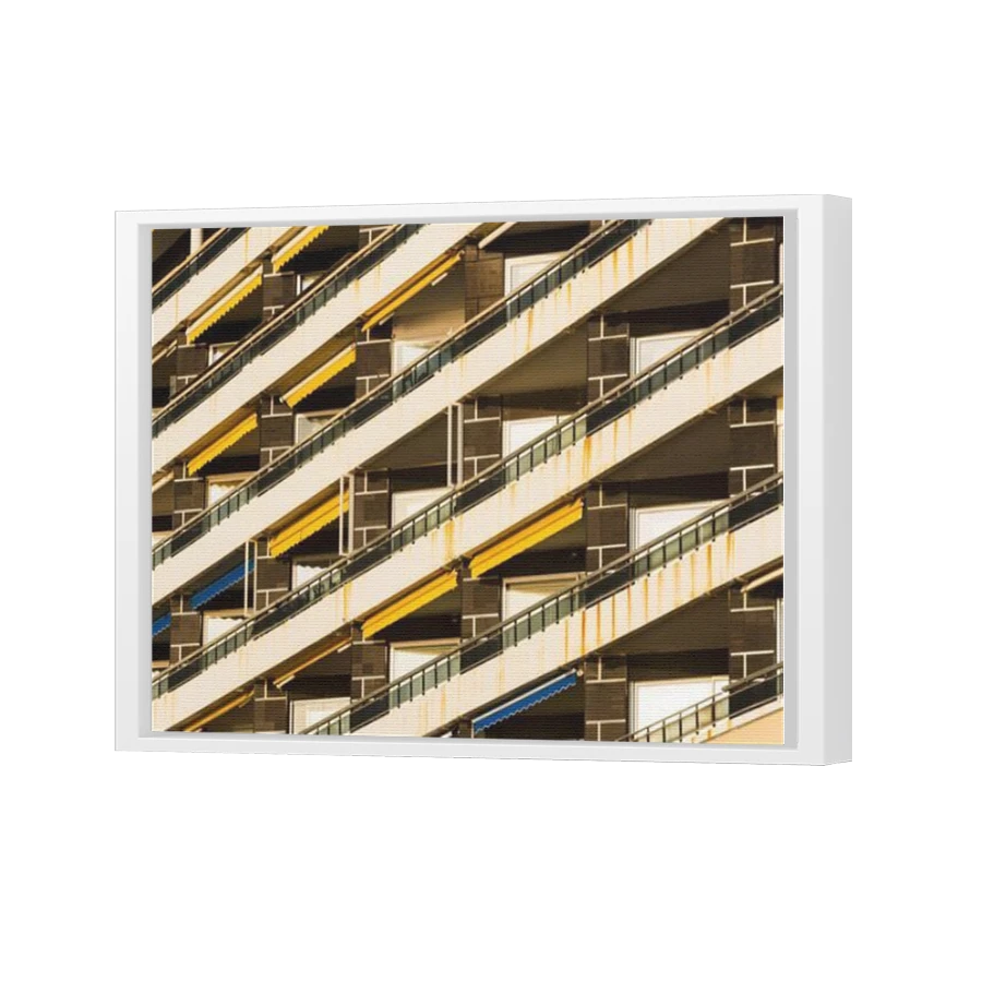 Thumbnail for Canvas - White Floating Frame