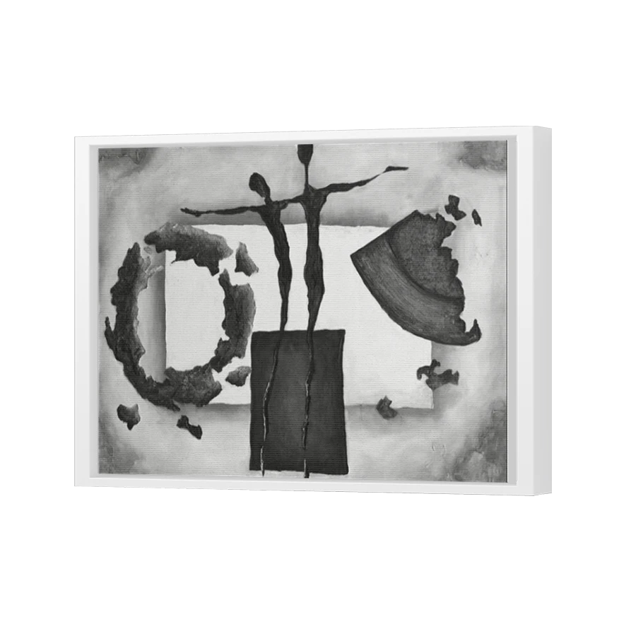 Thumbnail for Canvas - White Floating Frame