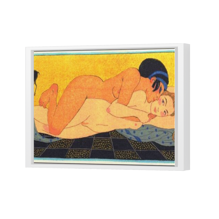 Thumbnail for Canvas - White Floating Frame