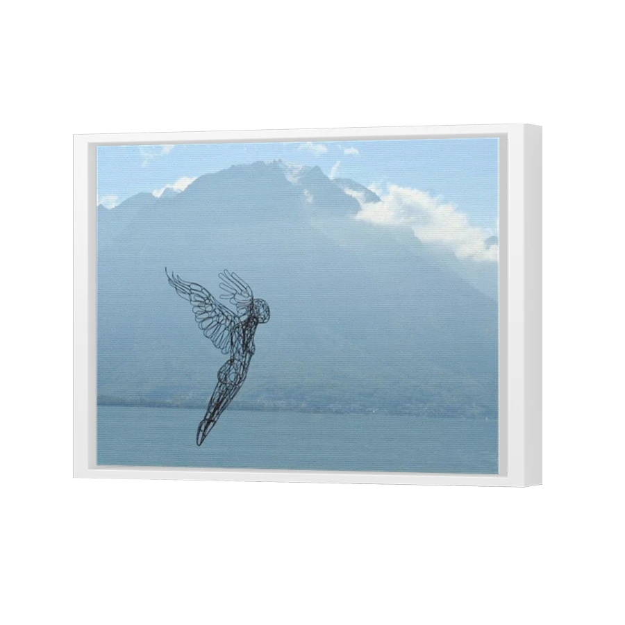 Thumbnail for Canvas - White Floating Frame