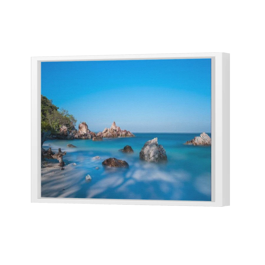 Thumbnail for Canvas - White Floating Frame