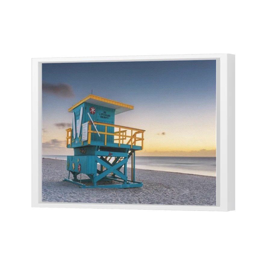 Thumbnail for Canvas - White Floating Frame
