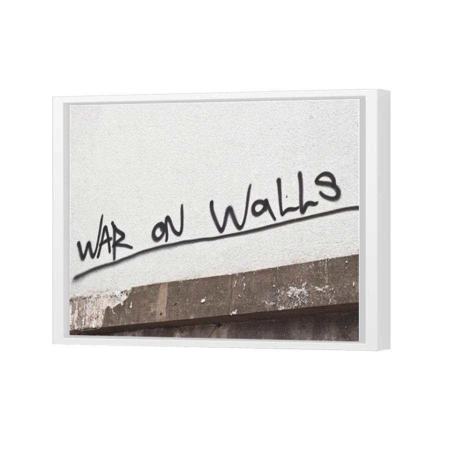 Thumbnail for Canvas - White Floating Frame