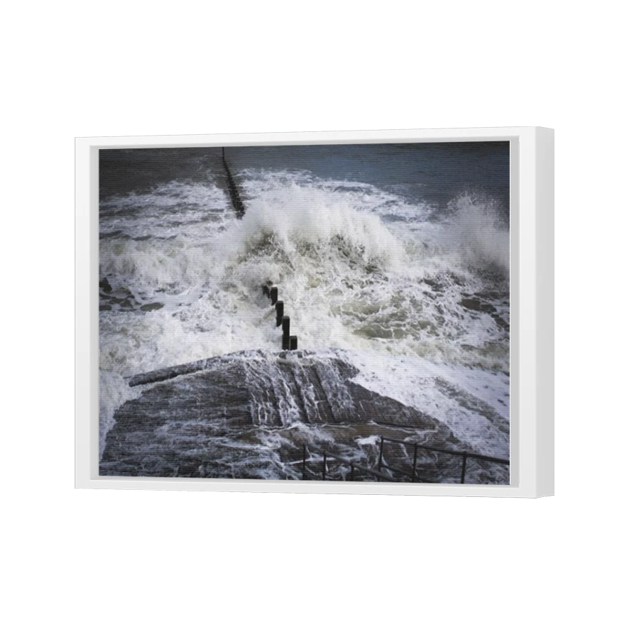 Thumbnail for Canvas - White Floating Frame