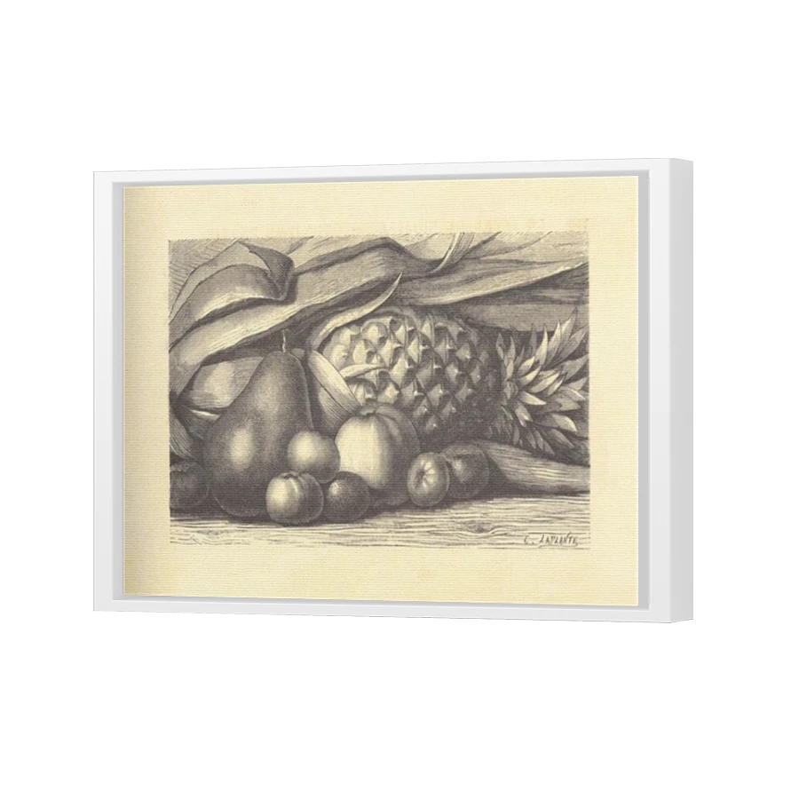 Thumbnail for Canvas - White Floating Frame
