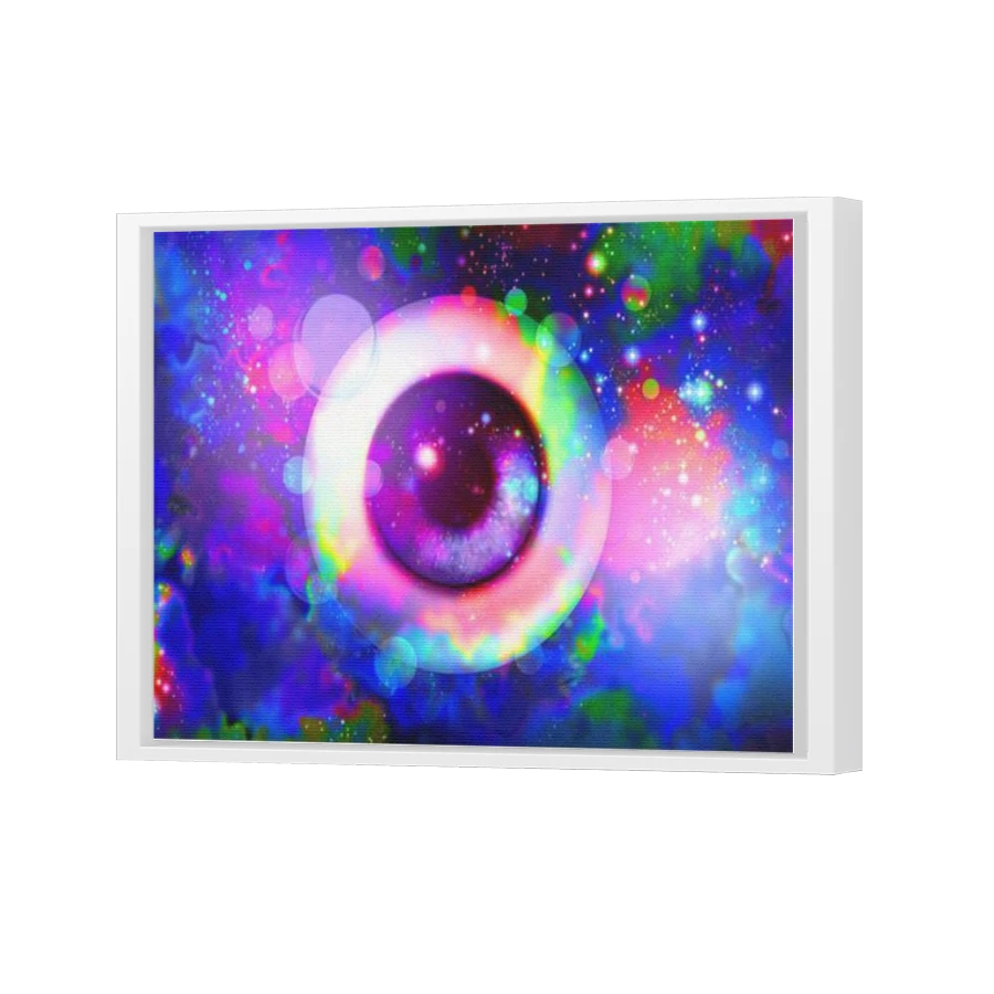Thumbnail for Canvas - White Floating Frame