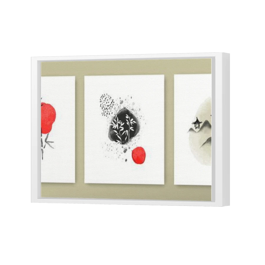 Thumbnail for Canvas - White Floating Frame