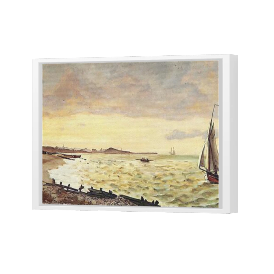 Thumbnail for Canvas - White Floating Frame