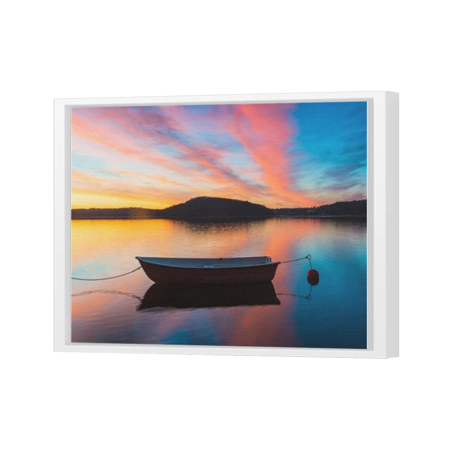 Thumbnail for Canvas - White Floating Frame