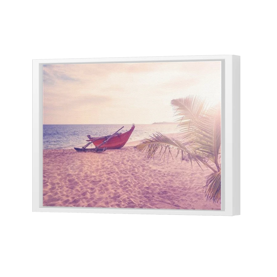 Thumbnail for Canvas - White Floating Frame