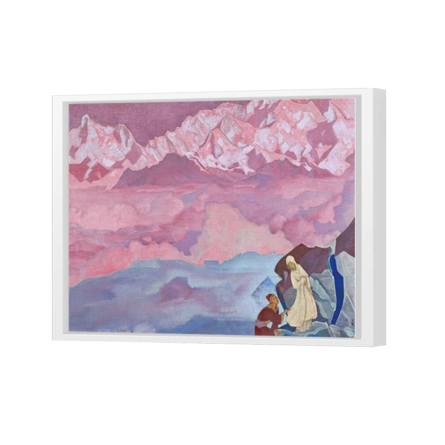 Thumbnail for Canvas - White Floating Frame