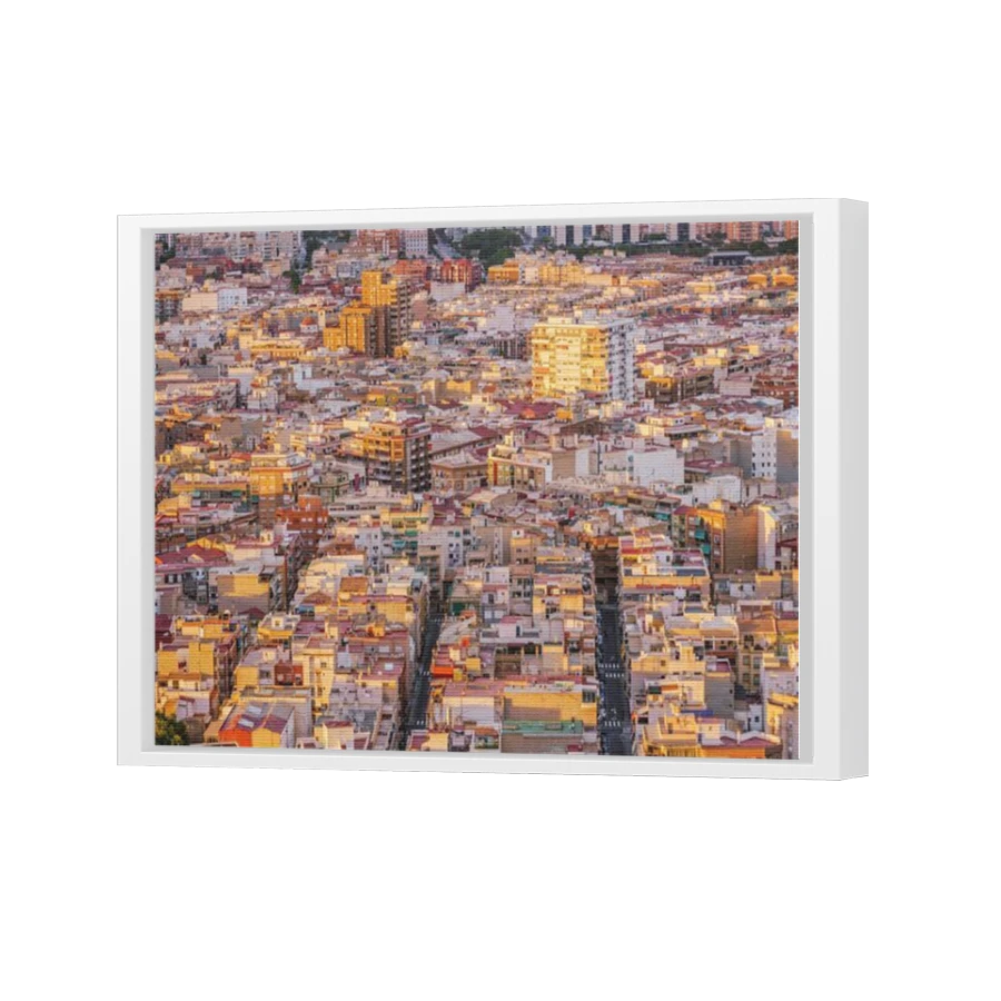 Thumbnail for Canvas - White Floating Frame