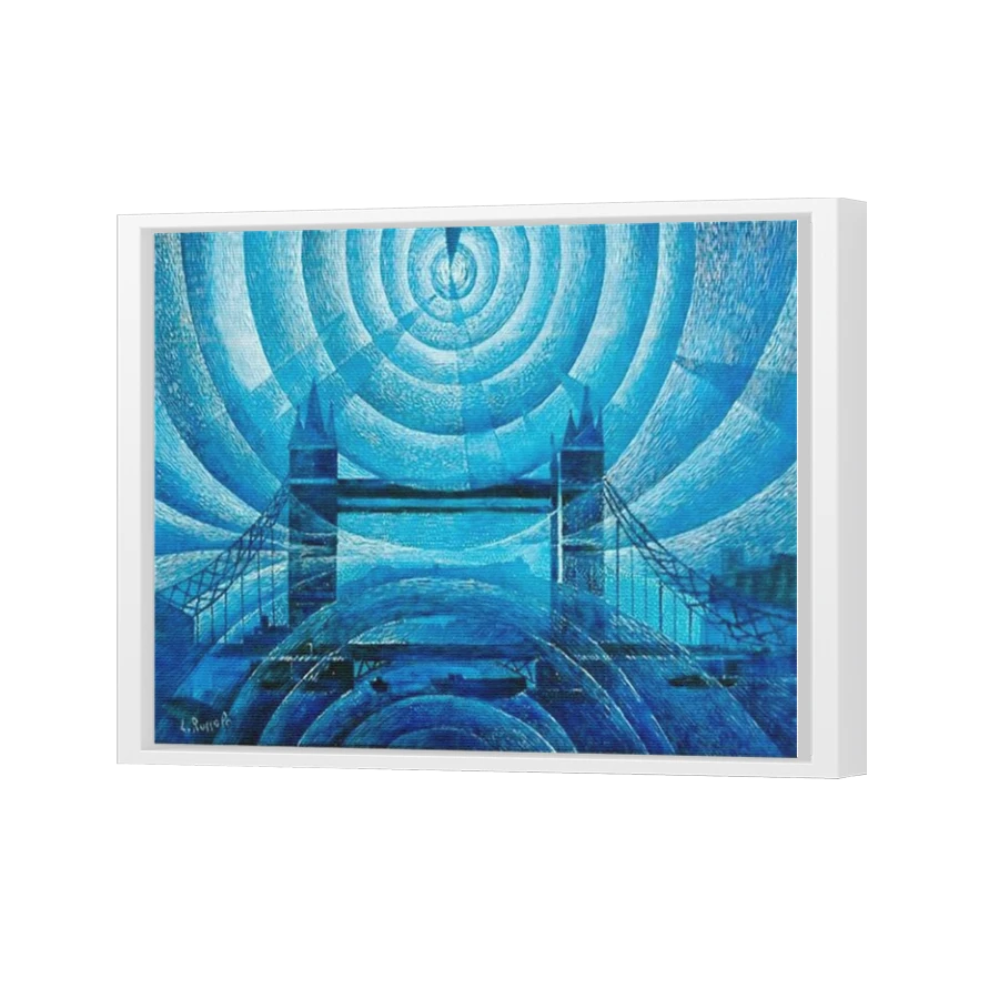 Thumbnail for Canvas - White Floating Frame