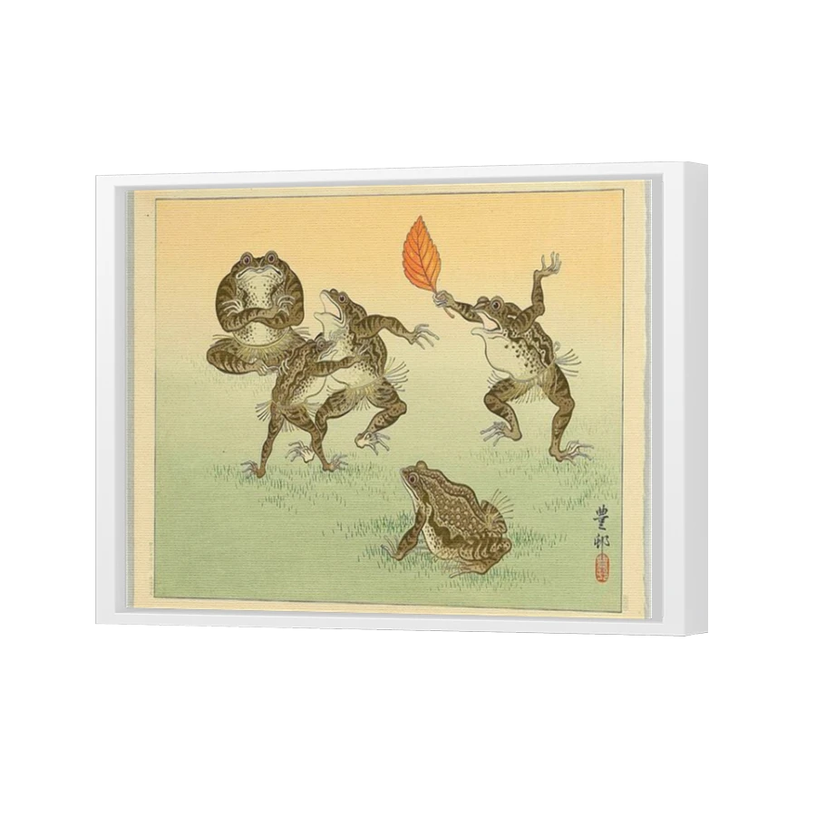 Thumbnail for Canvas - White Floating Frame