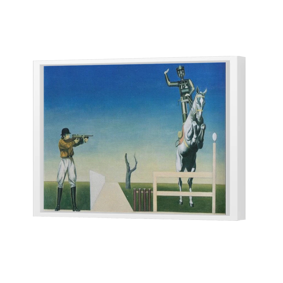 Thumbnail for Canvas - White Floating Frame