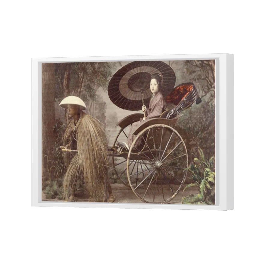 Thumbnail for Canvas - White Floating Frame