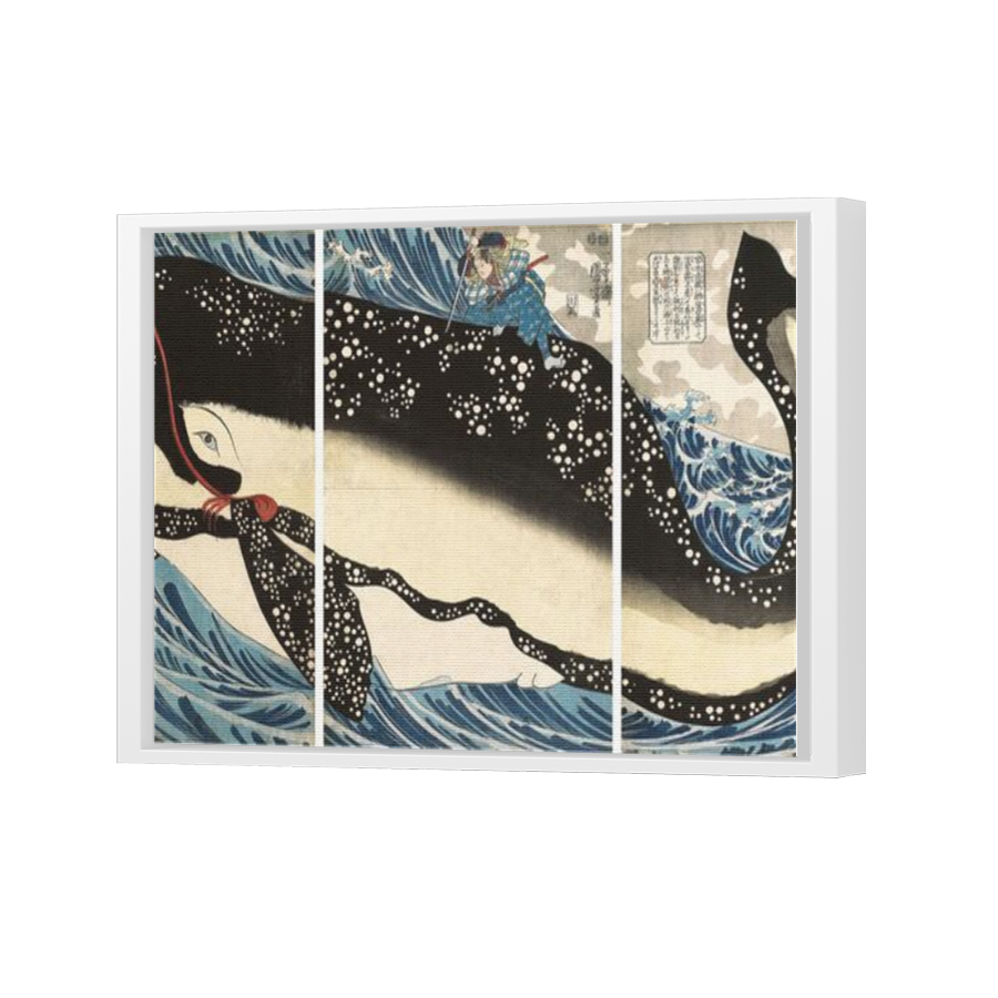 Thumbnail for Canvas - White Floating Frame