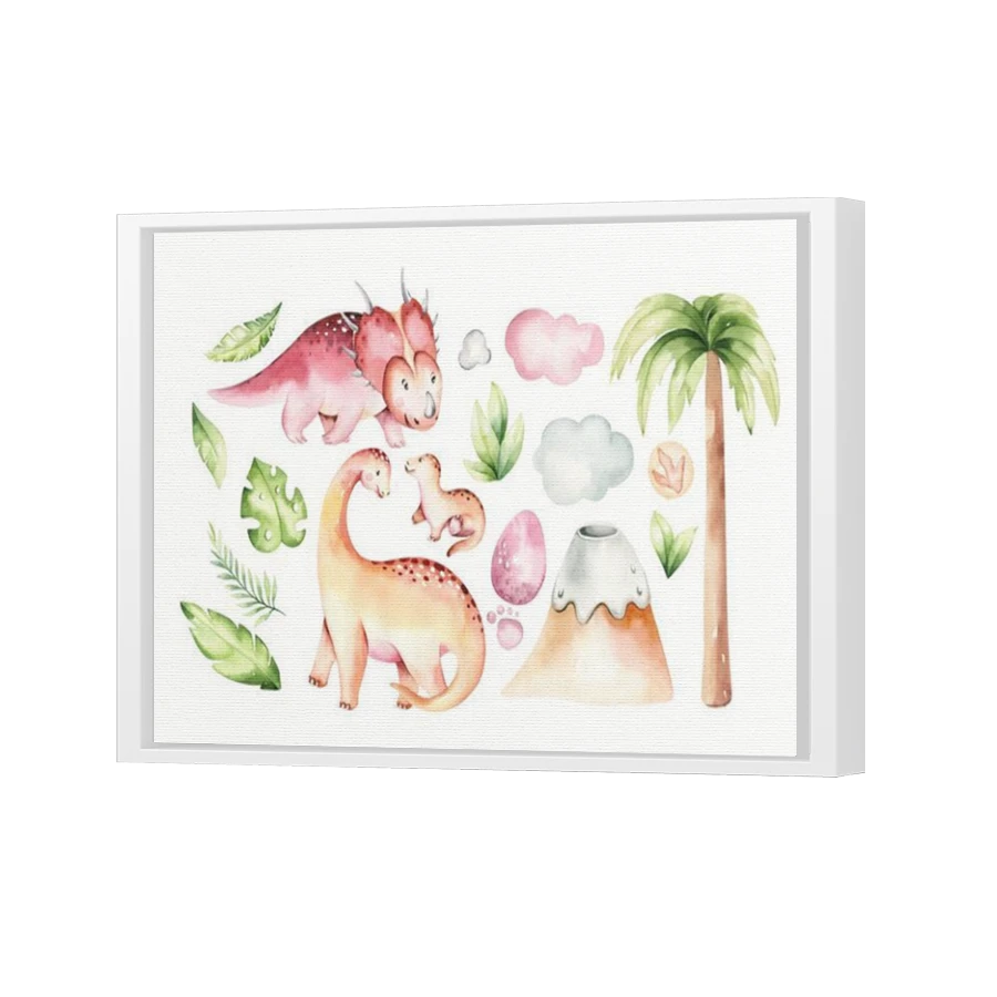 Thumbnail for Canvas - White Floating Frame