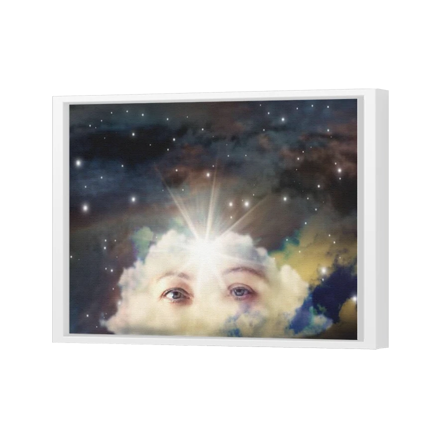 Thumbnail for Canvas - White Floating Frame
