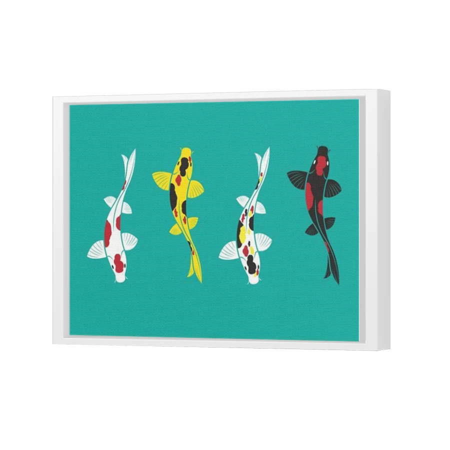 Thumbnail for Canvas - White Floating Frame