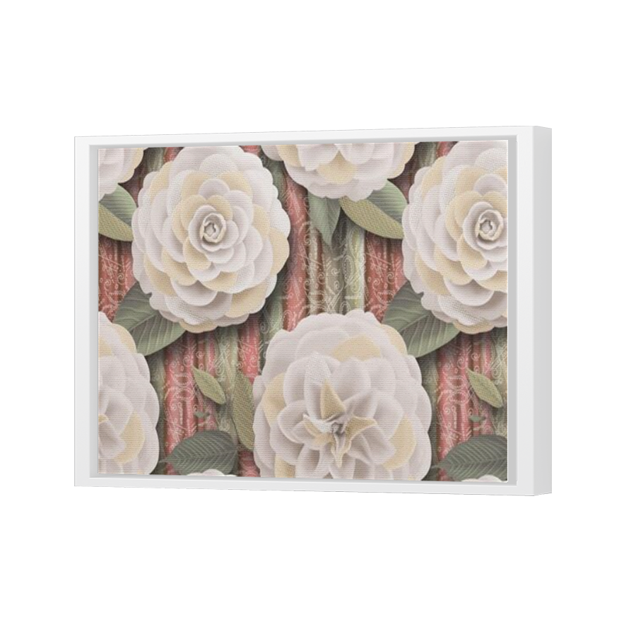 Thumbnail for Canvas - White Floating Frame