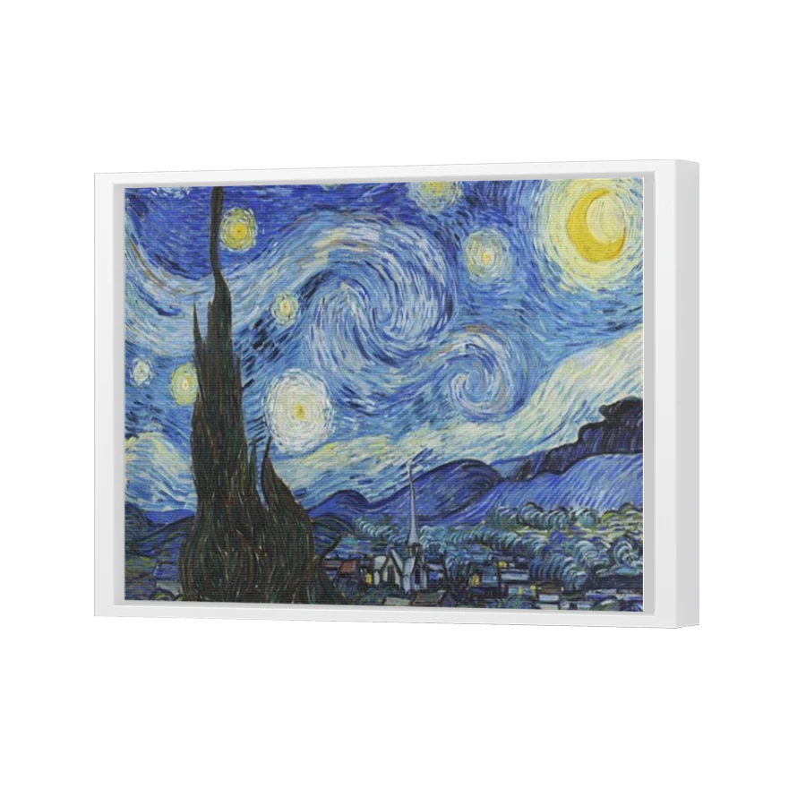 Thumbnail for Canvas - White Floating Frame