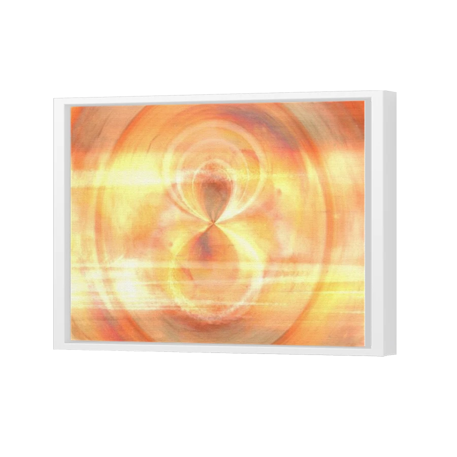 Thumbnail for Canvas - White Floating Frame