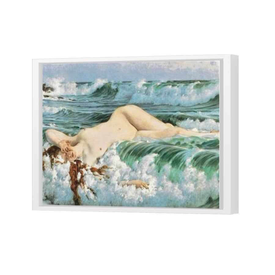 Thumbnail for Canvas - White Floating Frame