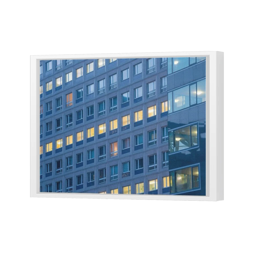 Thumbnail for Canvas - White Floating Frame
