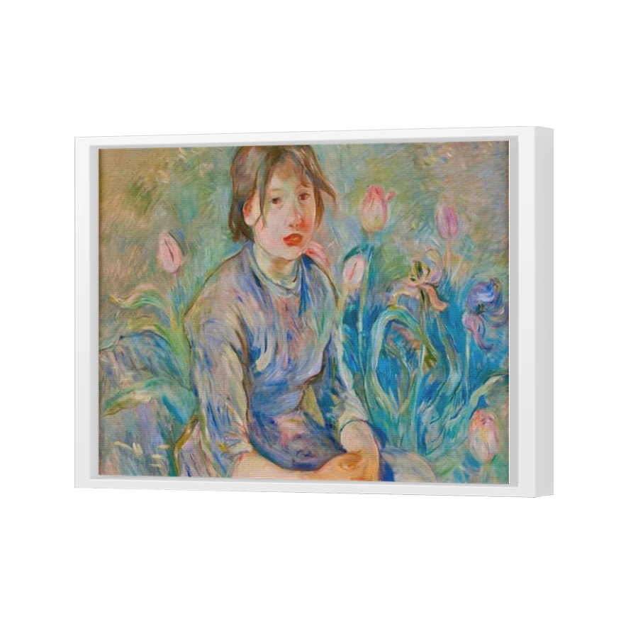 Thumbnail for Canvas - White Floating Frame