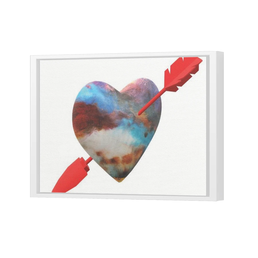 Thumbnail for Canvas - White Floating Frame