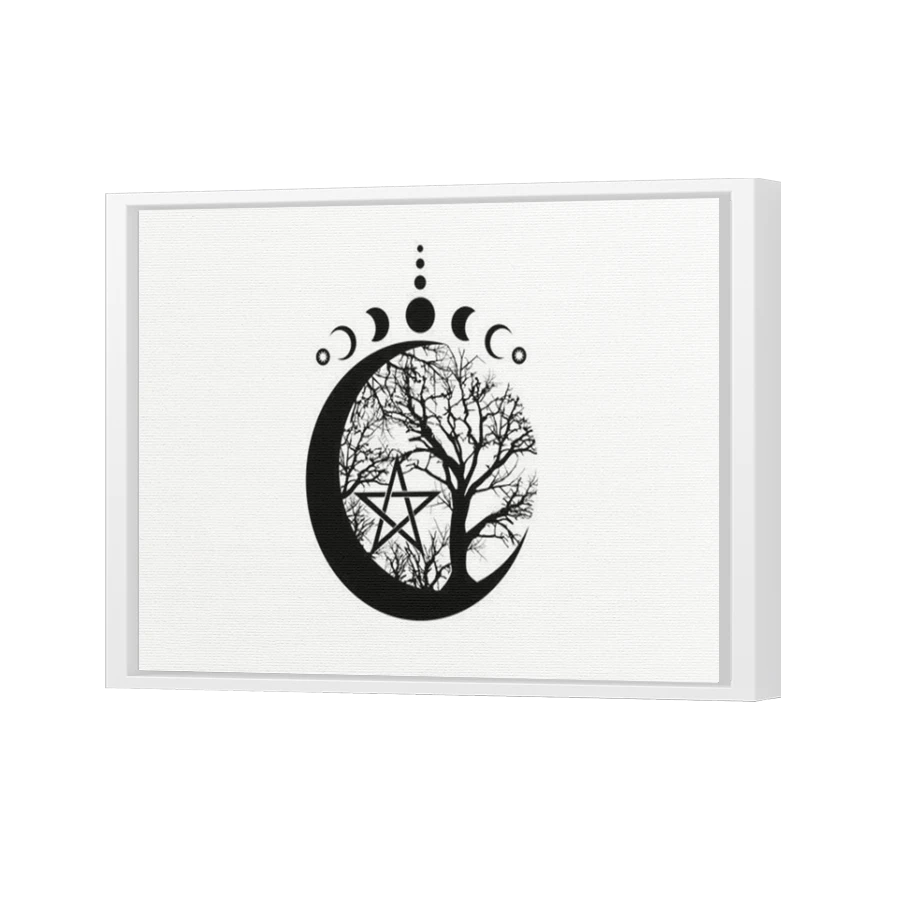 Thumbnail for Canvas - White Floating Frame