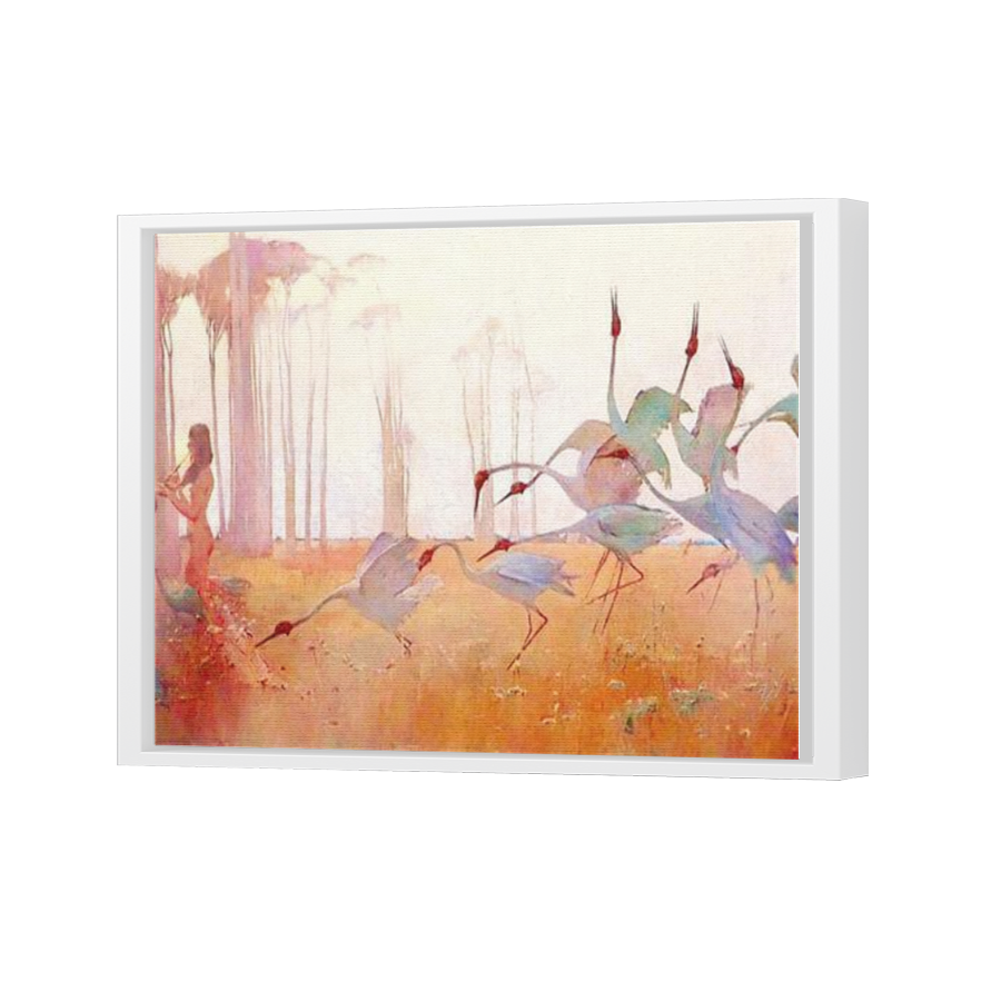 Thumbnail for Canvas - White Floating Frame