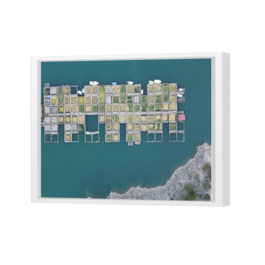 Thumbnail for Canvas - White Floating Frame