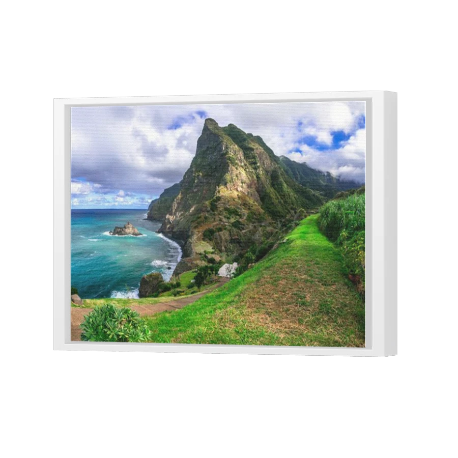 Thumbnail for Canvas - White Floating Frame
