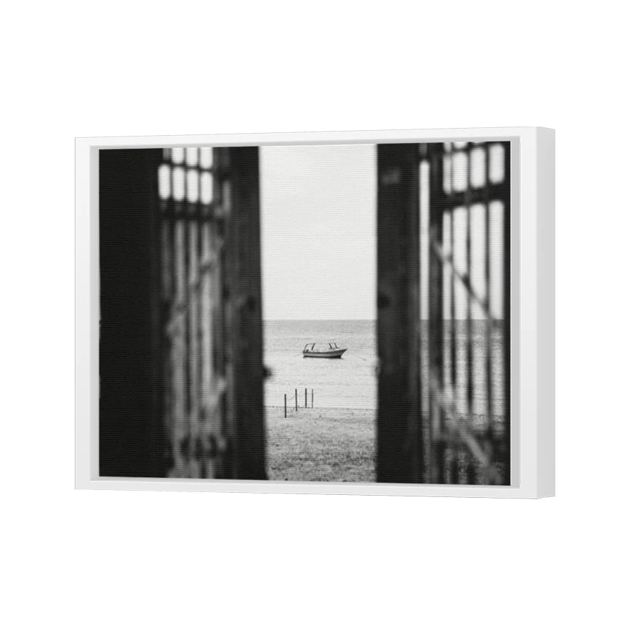 Thumbnail for Canvas - White Floating Frame