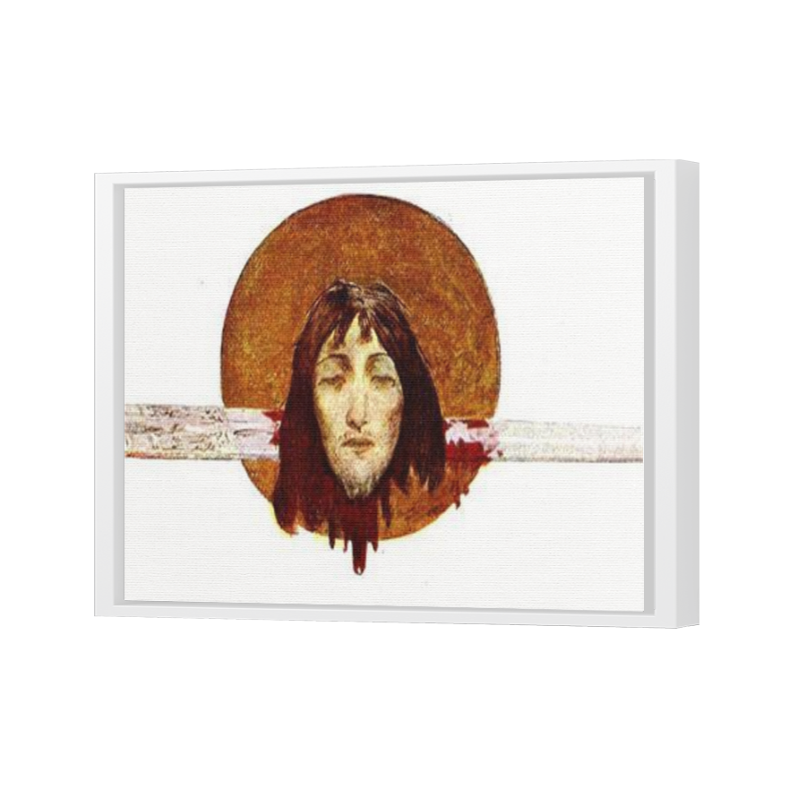 Thumbnail for Canvas - White Floating Frame