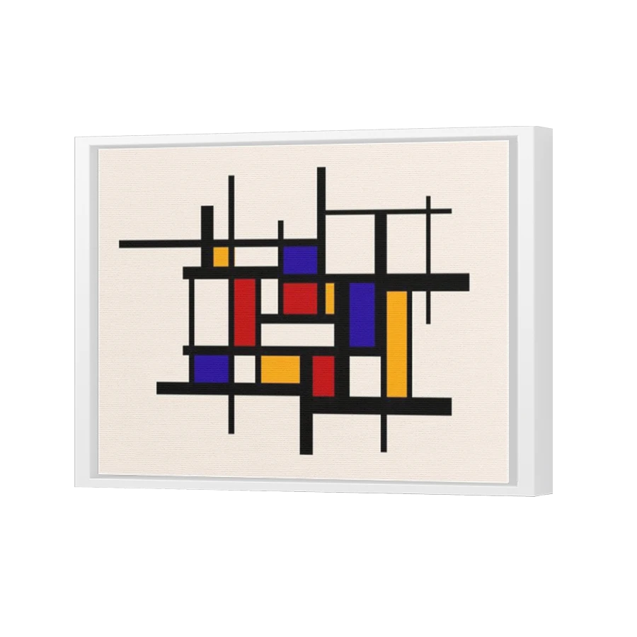 Thumbnail for Canvas - White Floating Frame