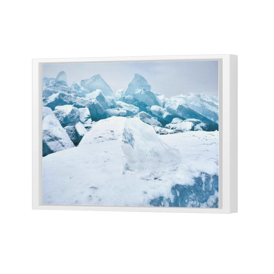 Thumbnail for Canvas - White Floating Frame